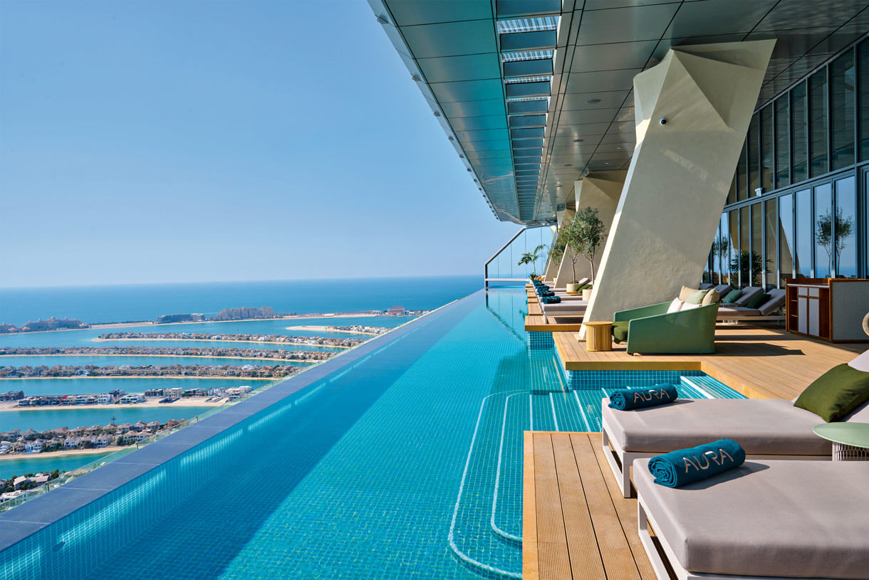 Aura Skypool бассейн Дубай